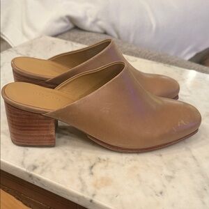 Nisolo Tan Leather Mules